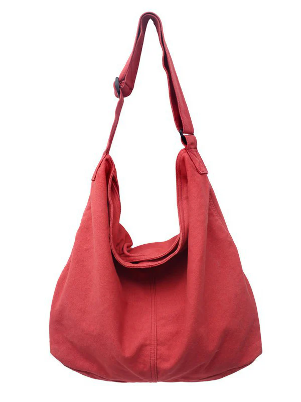Casual Canvas Solid Color Bags Accessories - Image 22