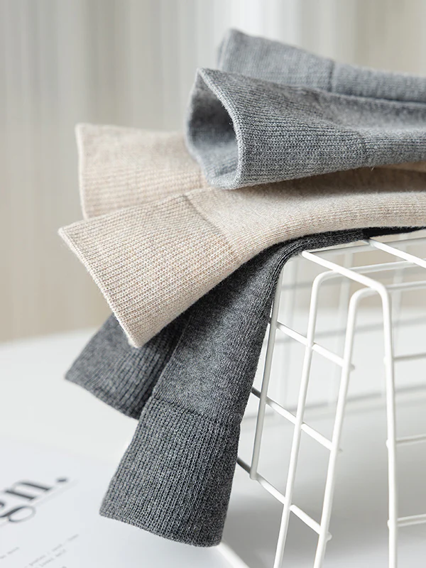 Casual Contrast Color Socks Accessories - Image 6