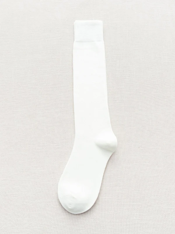 Casual Keep Warm Solid Color Socks Accessories - Image 20