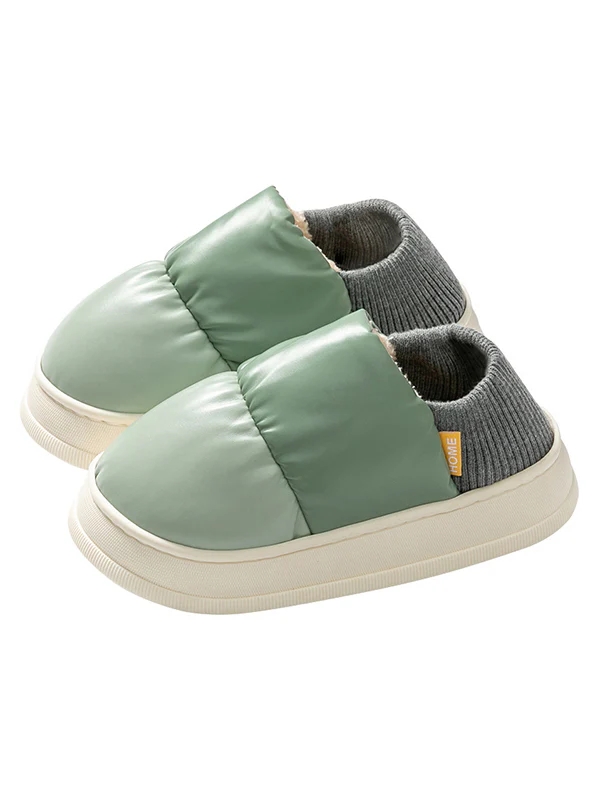 Casual Non-Slip Keep Warm Waterproof Flat Shoes - Image 11