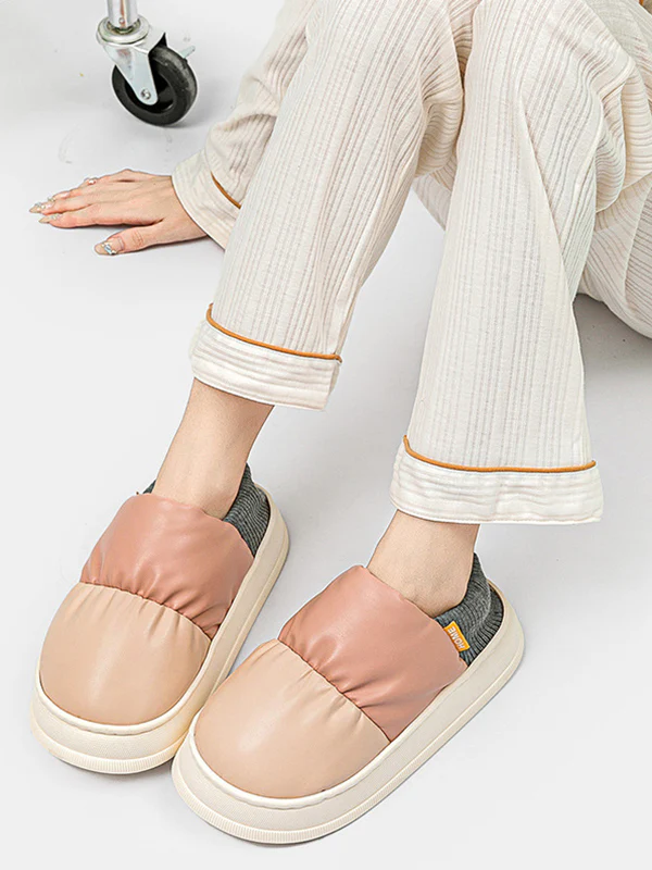 Casual Non-Slip Keep Warm Waterproof Flat Shoes - Image 5