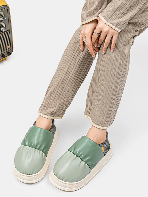 Casual Non-Slip Keep Warm Waterproof Flat Shoes - Image 6