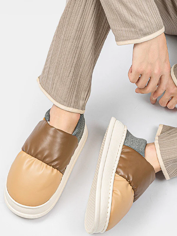 Casual Non-Slip Keep Warm Waterproof Flat Shoes - Image 7