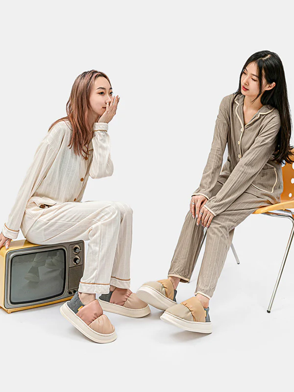 Casual Non-Slip Keep Warm Waterproof Flat Shoes - Image 9