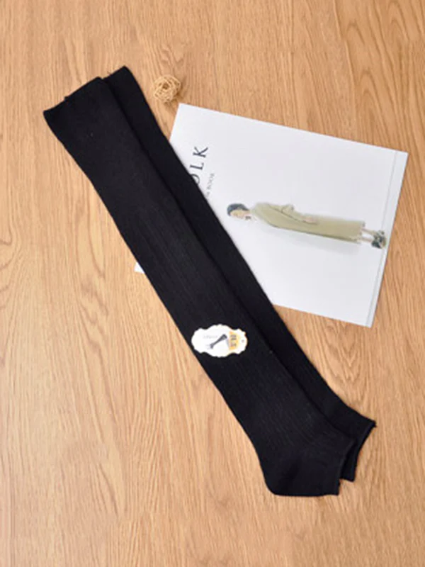 Casual Skinny Keep Warm Solid Color Leg Warmers Accessories - Image 14