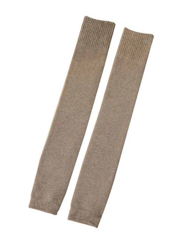 Casual Skinny Keep Warm Solid Color Leg Warmers Accessories - Image 21