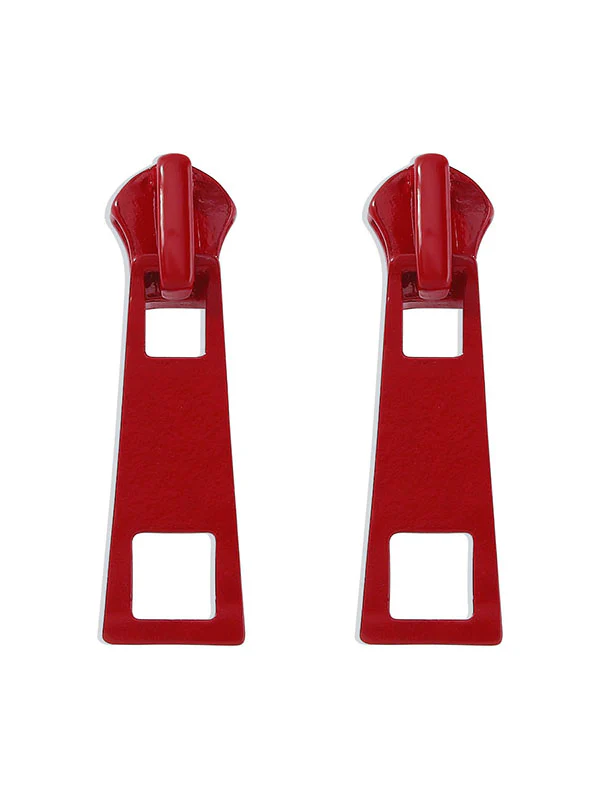 Casual Solid Color Earrings Accessories - Image 11