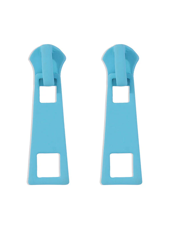 Casual Solid Color Earrings Accessories - Image 6