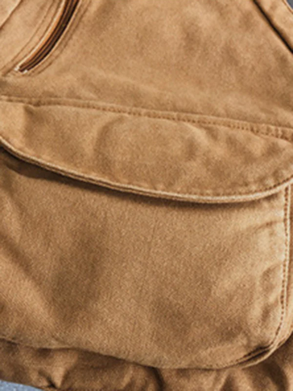 Casual Solid Color Zipper Bags Accessories - Image 14