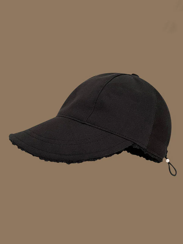 Casual Velvet Keep Warm Bucket Hat - Image 5