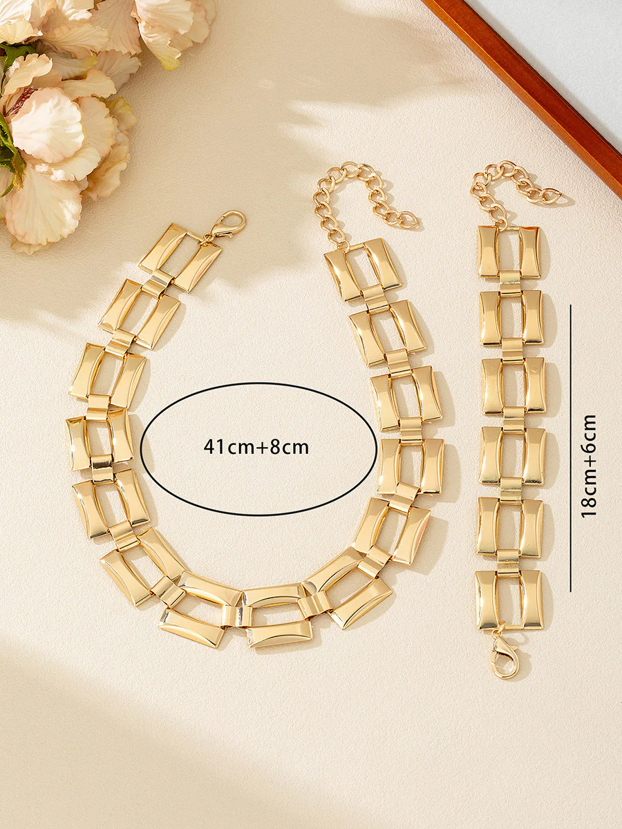 Chains Bracelet Accessories Necklaces Accessories Sets - Image 2