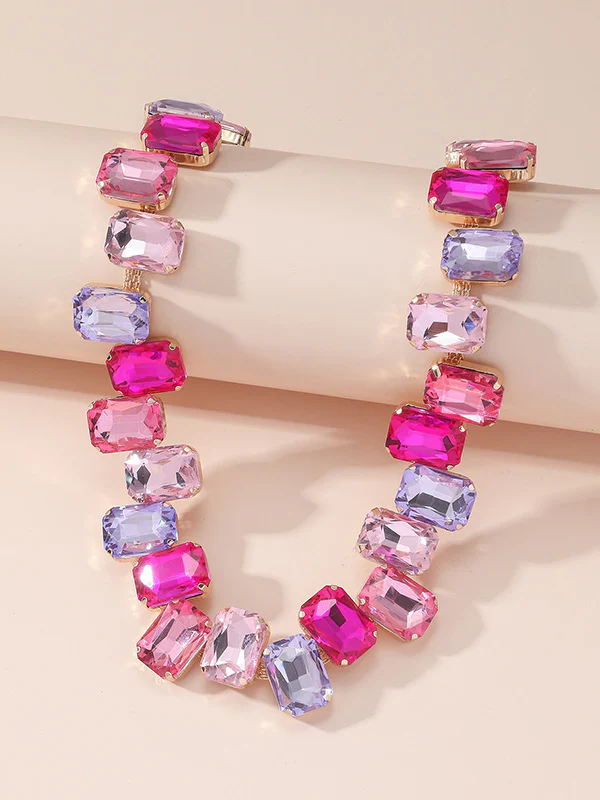 Chains Contrast Color Necklaces Accessories - Image 16