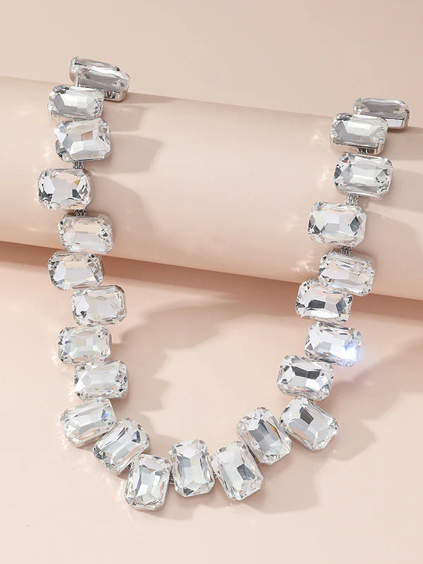 Chains Contrast Color Necklaces Accessories - Image 19