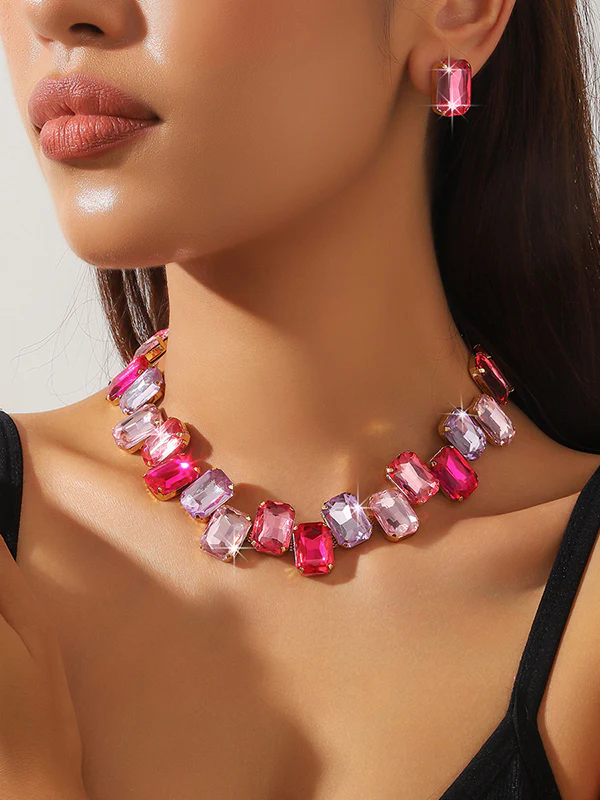 Chains Contrast Color Necklaces Accessories - Image 4