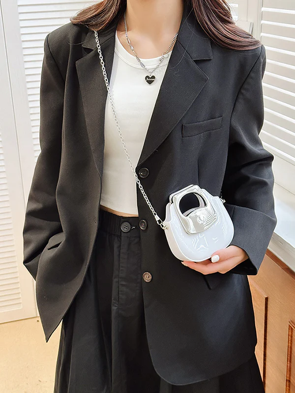 Chains Crossbody Bags Satchels - Image 13