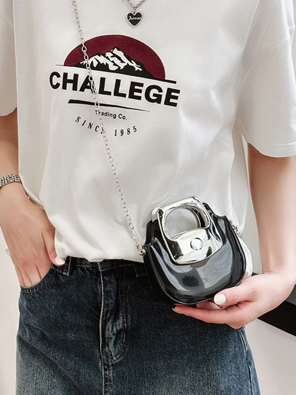 Chains Crossbody Bags Satchels - Image 17