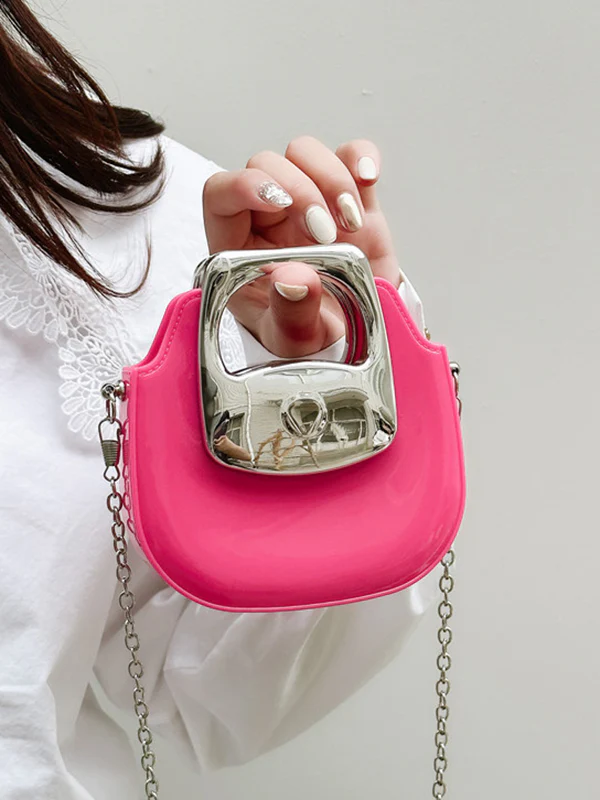 Chains Crossbody Bags Satchels - Image 4