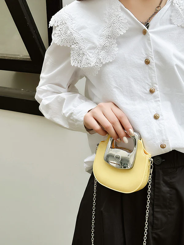 Chains Crossbody Bags Satchels - Image 9