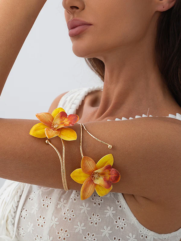 Chains Flower Shape Armlet Accessories Earrings Accessories Necklaces Accessories - Image 6