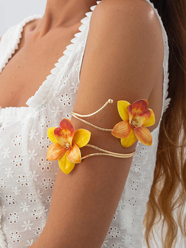 Chains Flower Shape Armlet Accessories Earrings Accessories Necklaces Accessories - Image 7