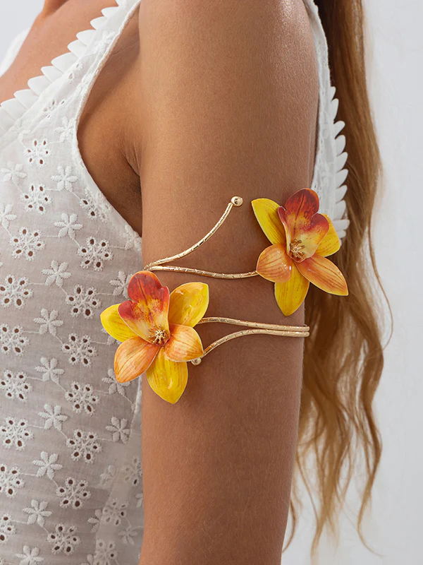 Chains Flower Shape Armlet Accessories Earrings Accessories Necklaces Accessories - Image 8