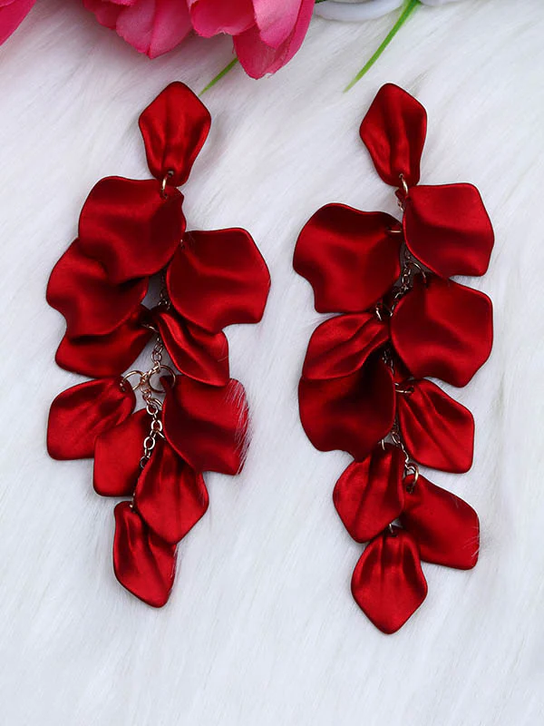 Chains Flower Shape Earrings Accessories - Image 11