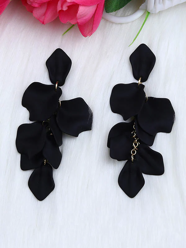 Chains Flower Shape Earrings Accessories - Image 21