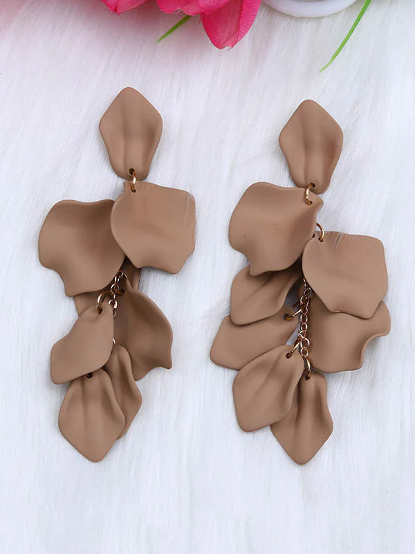 Chains Flower Shape Earrings Accessories - Image 23