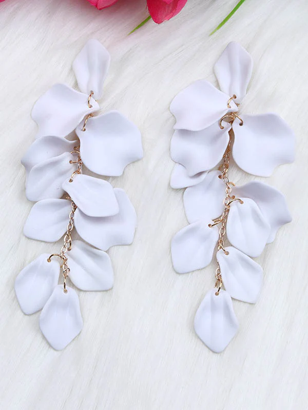 Chains Flower Shape Earrings Accessories - Image 26