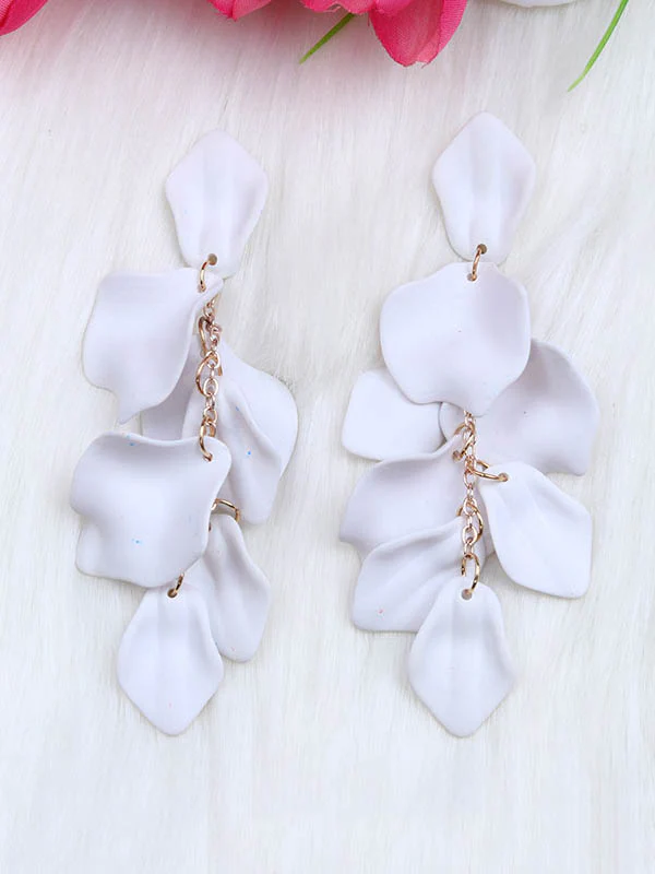 Chains Flower Shape Earrings Accessories - Image 27