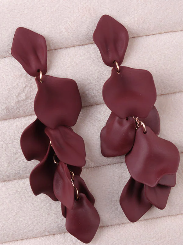 Chains Flower Shape Earrings Accessories - Image 31