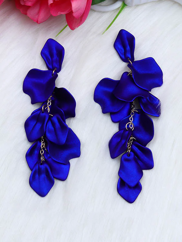 Chains Flower Shape Earrings Accessories - Image 5