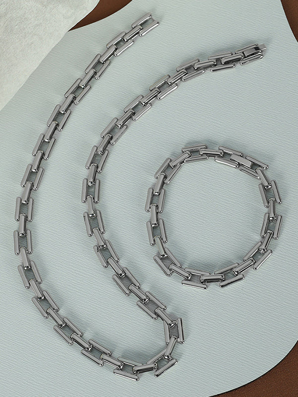 Chains Geometric Bracelet Accessories Necklaces Accessories - Image 17