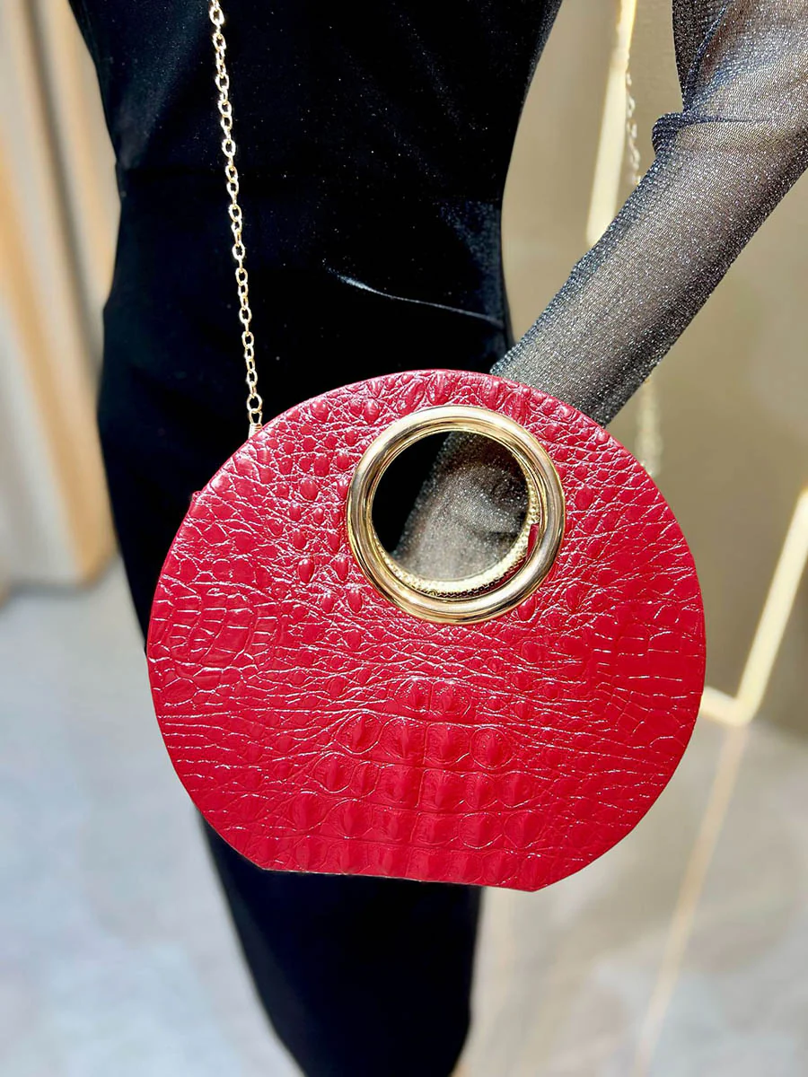 Chains Geometric Crossbody Bags Evening Bags & Clutches - Image 7