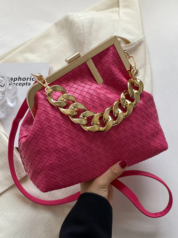 Chains Geometric Handbags - Image 10