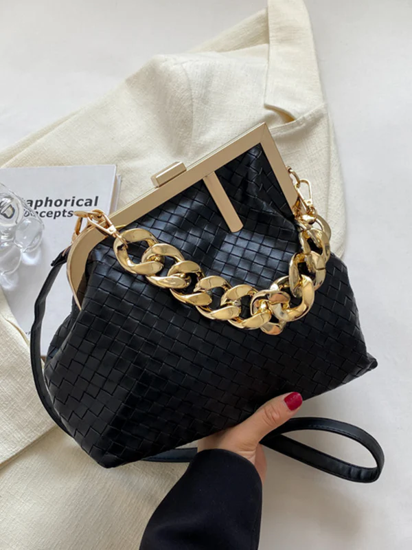 Chains Geometric Handbags - Image 11