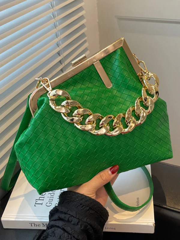 Chains Geometric Handbags - Image 12