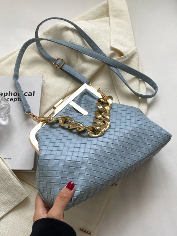 Chains Geometric Handbags - Image 13