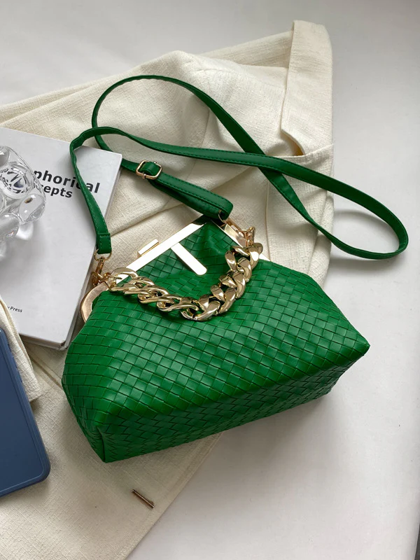Chains Geometric Handbags - Image 14