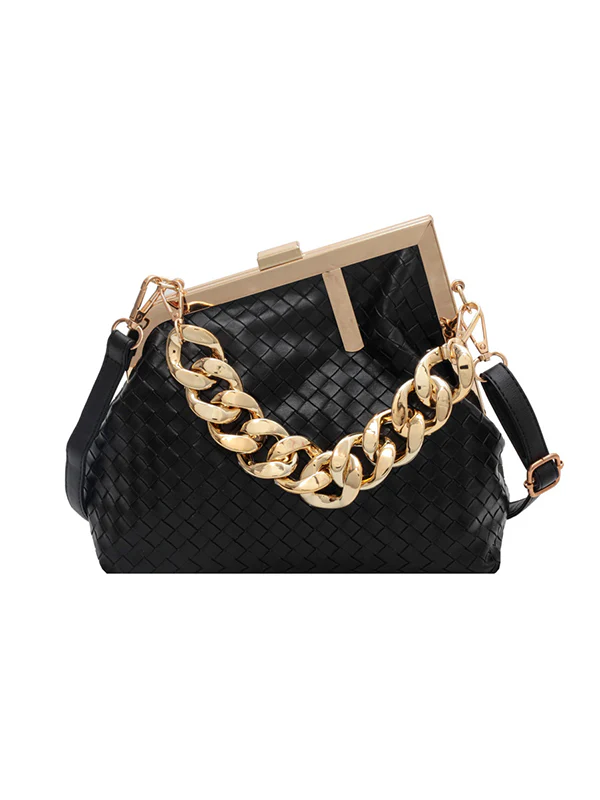 Chains Geometric Handbags - Image 18