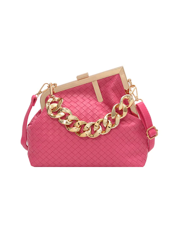 Chains Geometric Handbags - Image 19