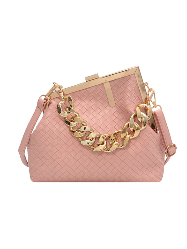 Chains Geometric Handbags - Image 20