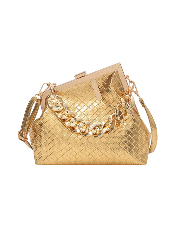 Chains Geometric Handbags - Image 21