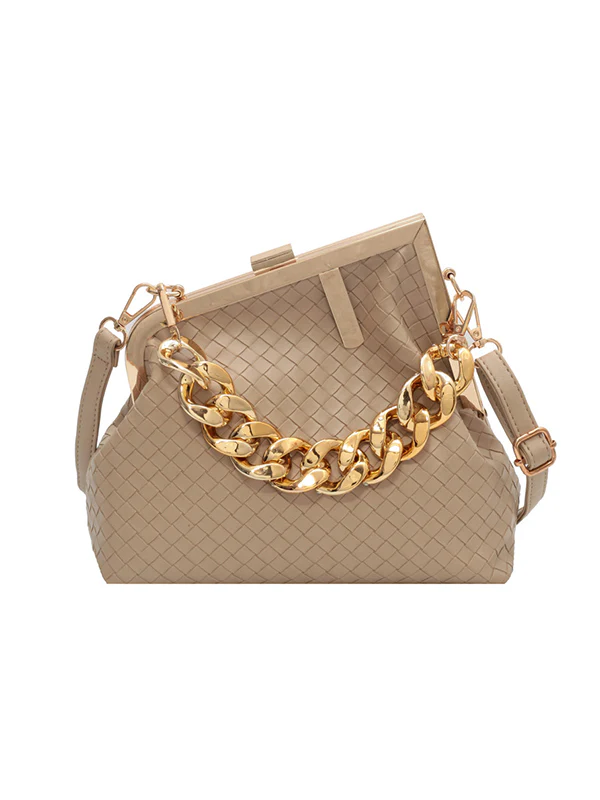 Chains Geometric Handbags - Image 22