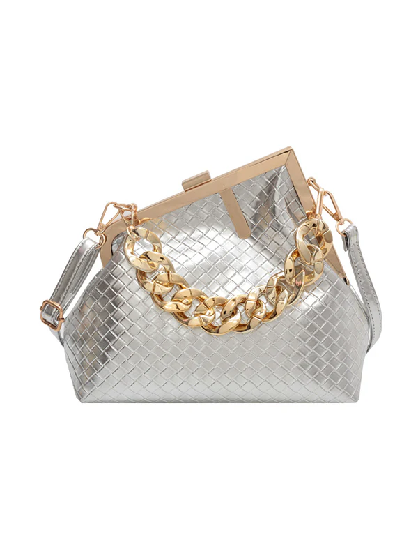 Chains Geometric Handbags - Image 25