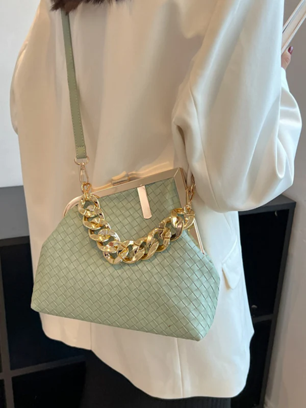 Chains Geometric Handbags - Image 3