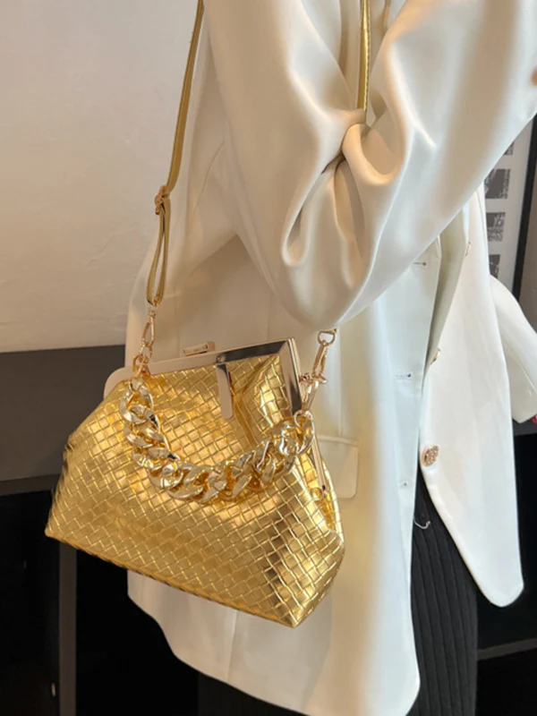 Chains Geometric Handbags - Image 6