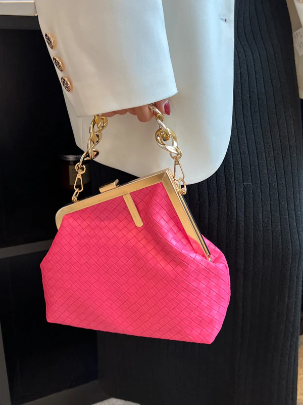 Chains Geometric Handbags - Image 7