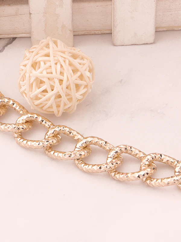 Chains Geometric Hollow Dainty Necklace Necklaces Accessories - Image 6