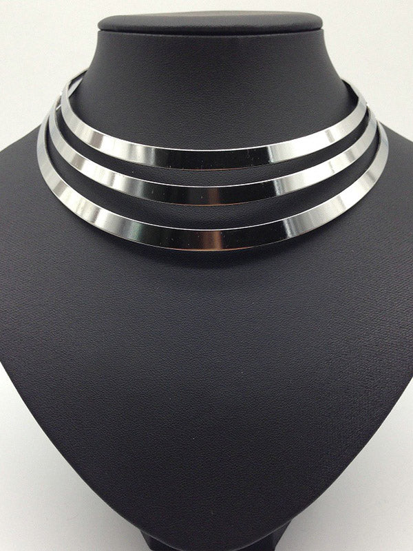 Chains Geometric Hollow Necklaces Accessories - Image 2